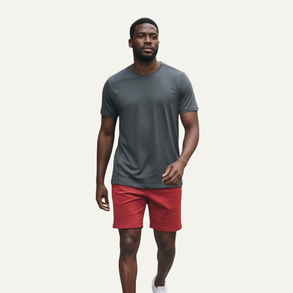 Ten Thousand Durable Tee Short Sleeve T-Shirt Dark Gray Performance Size XL